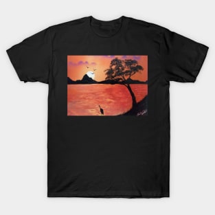 Sunset at Heron Lake T-Shirt